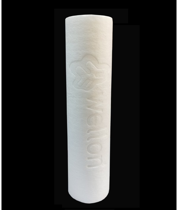 Wellon 10 Inch PP Spun Sediment Filter Set for pre-Filtration Process for RO Water Purifier -1 